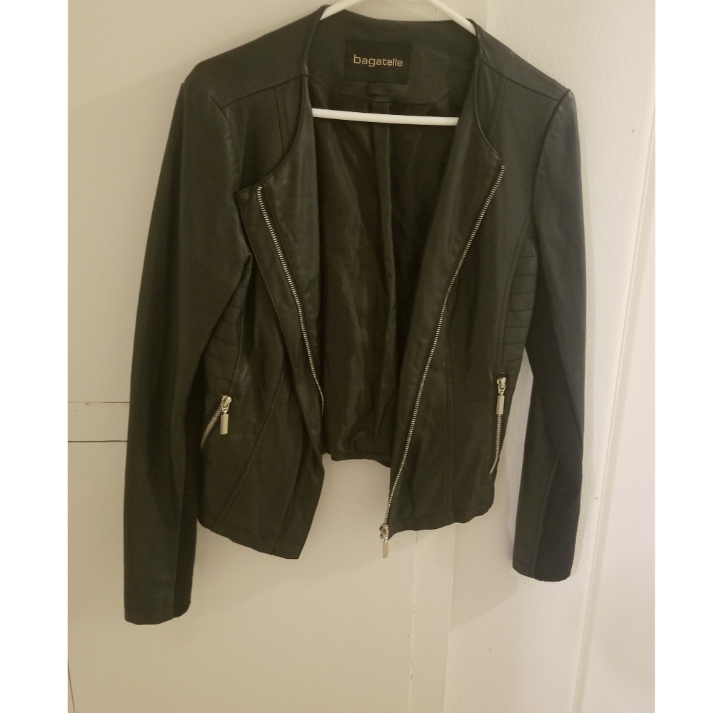 Bagatelle faux leather jacket